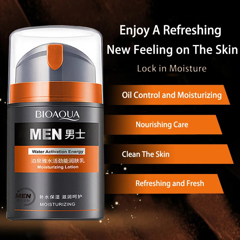 Men's Oil Control and Moisturizing Face Cream