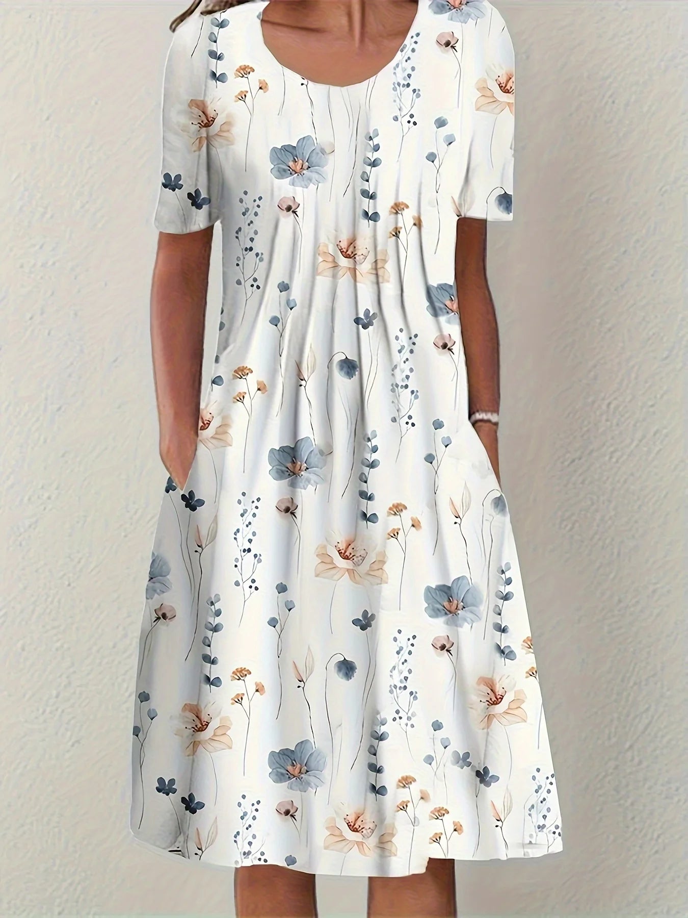Plus Size Fashion Elegant Women Dress