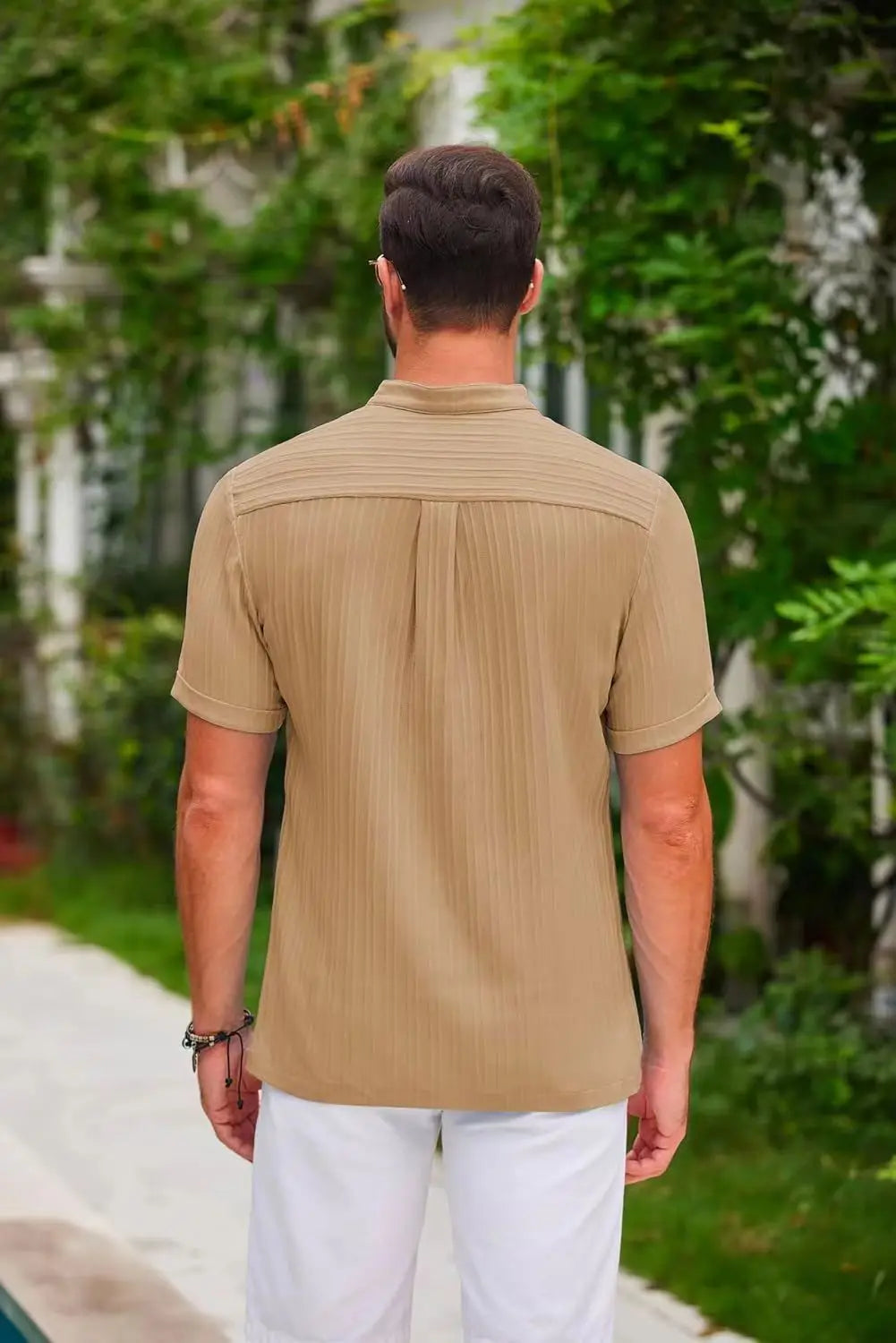 Hawaiian Men's Retro Cotton and Linen shirt