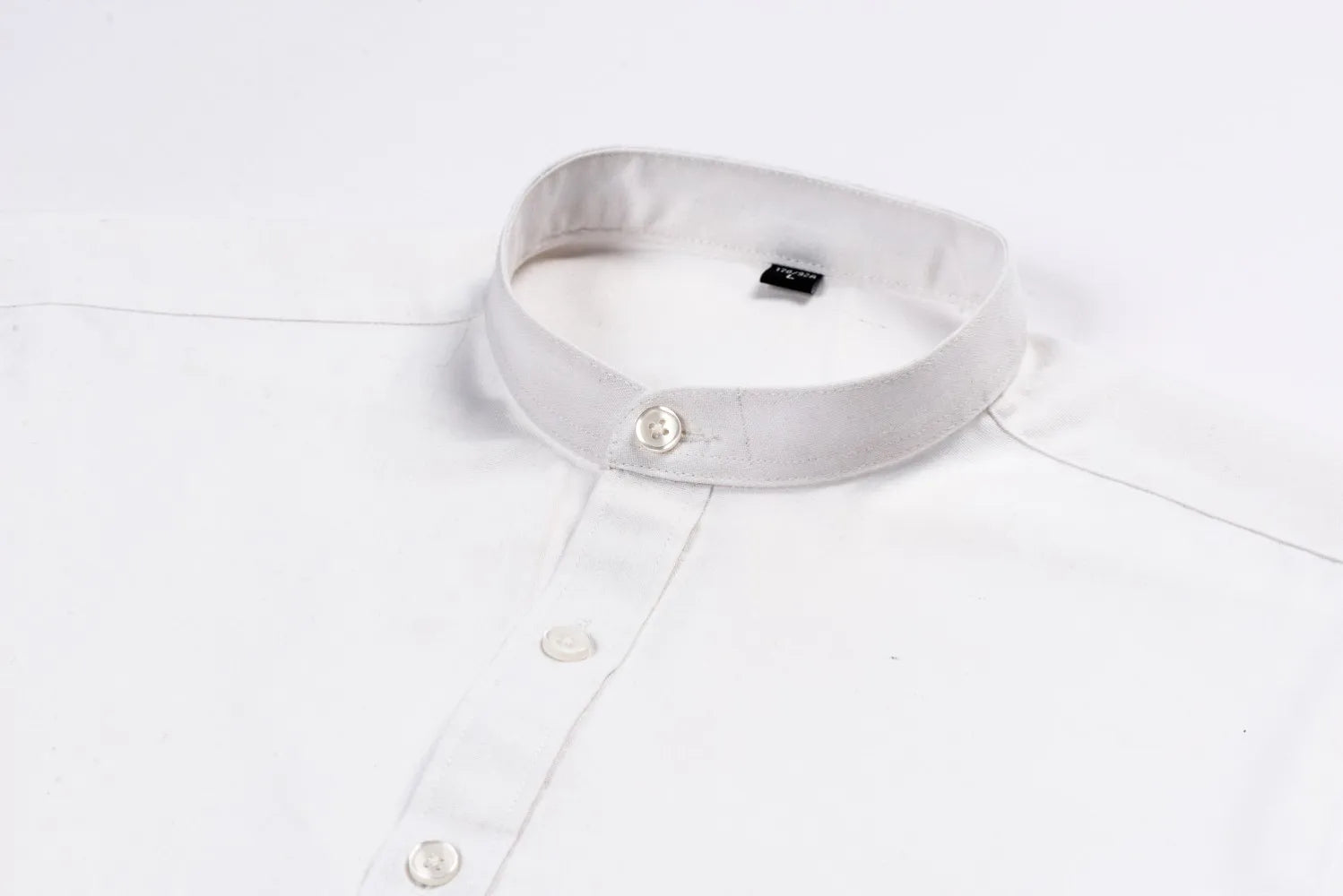 Men Casual Business Mandarin Collar