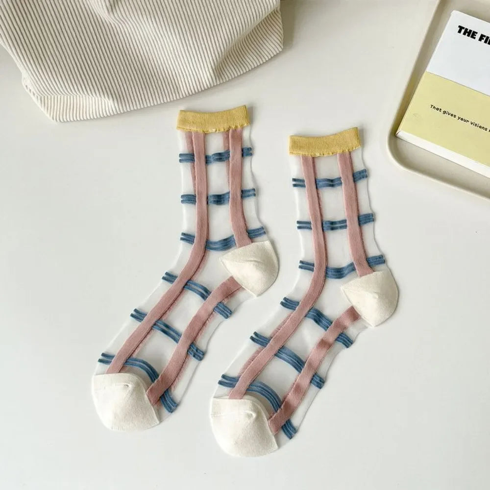 Fashion Socks For Women Summer Breathable