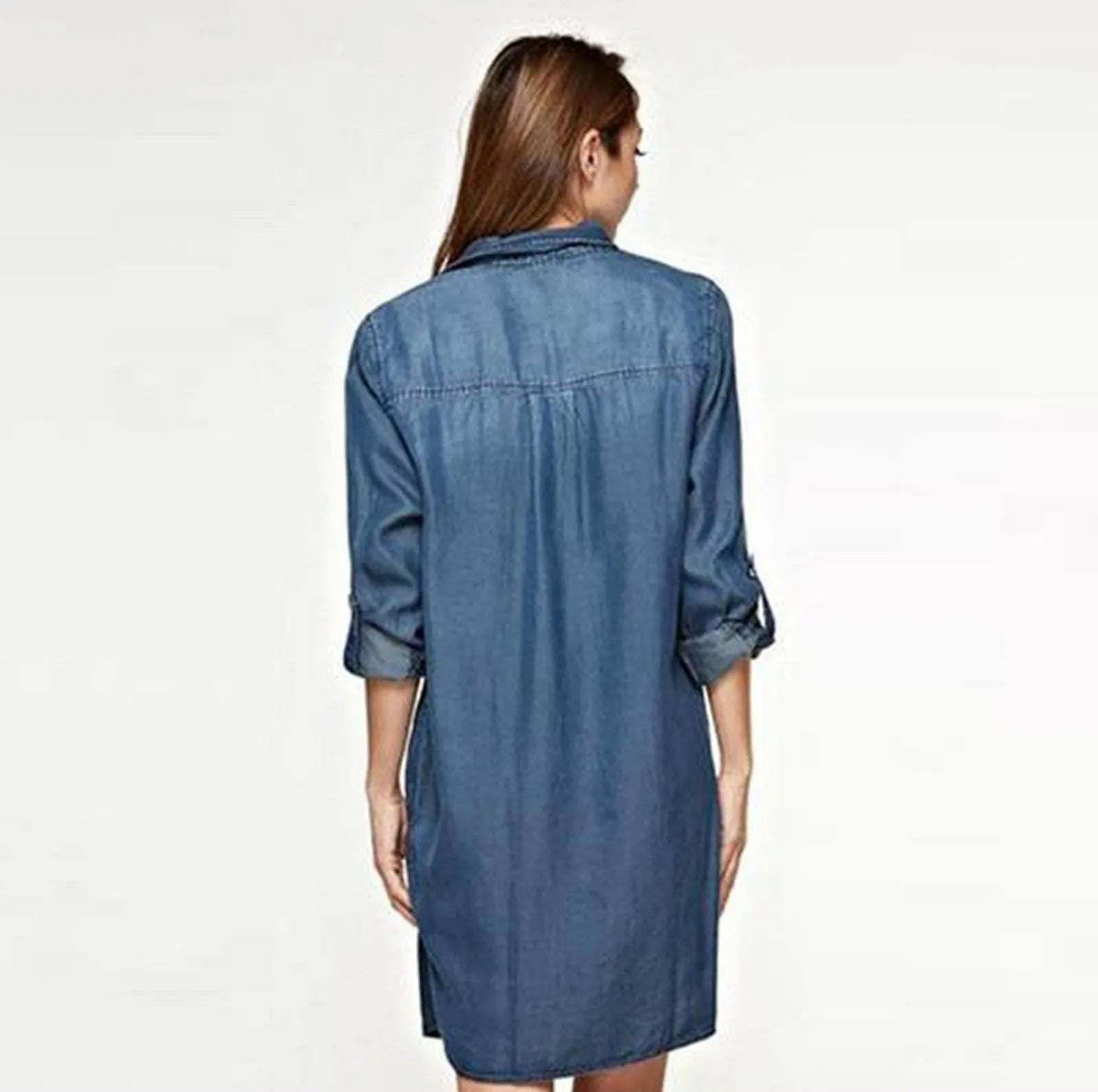 New Denim Shirt Dress for Women