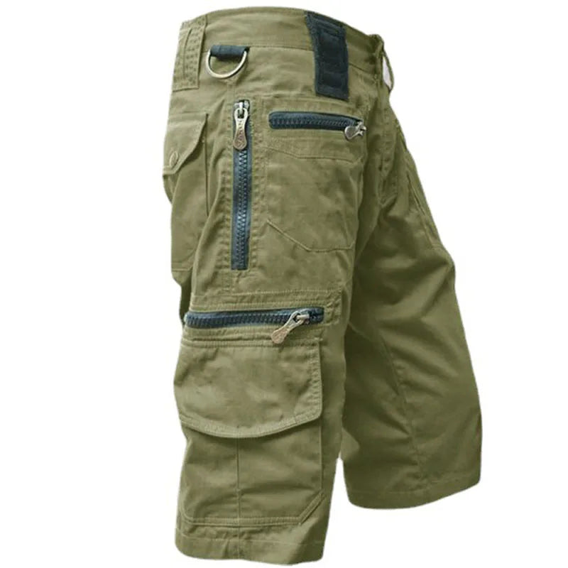 Summer Men's Calf Length Pants Oversized