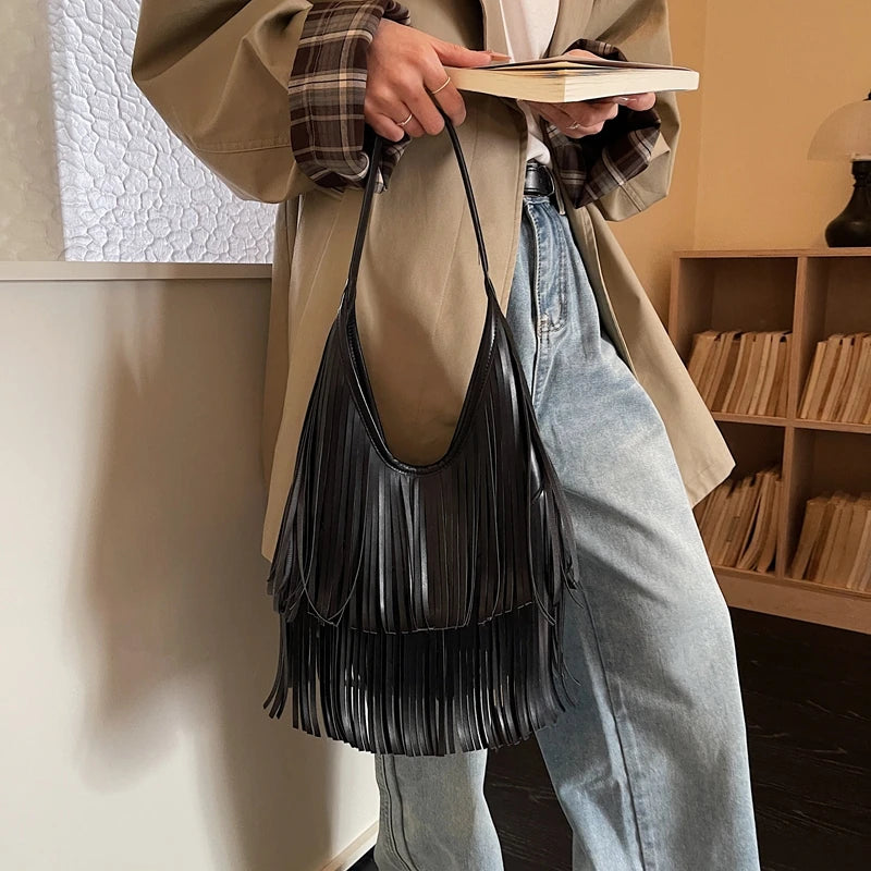 MOODS Bohemia Style Shoulder Hobo Bags