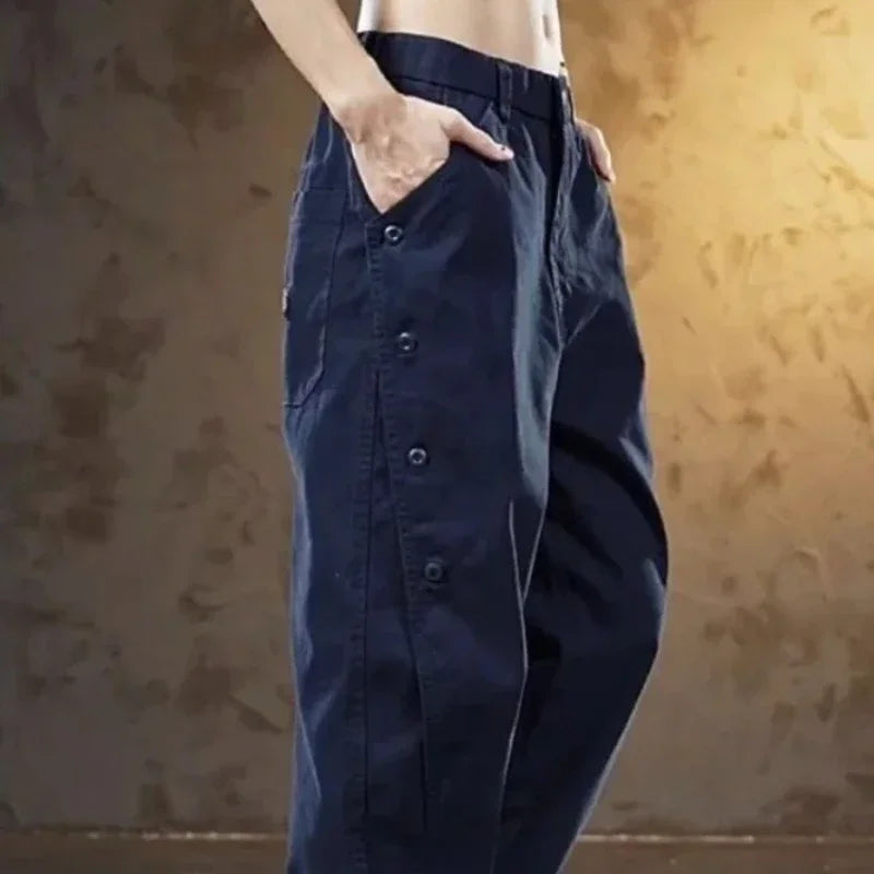 Slacks Trousers Unisex Fashion