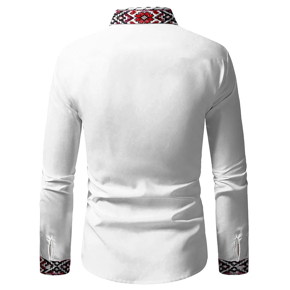 Mens Casual Shirts Long Sleeve