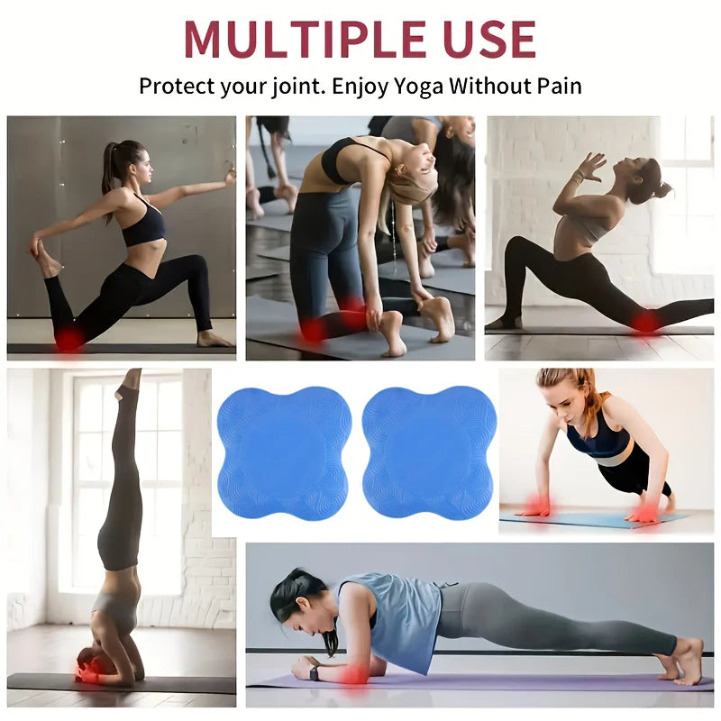 2Pcs Tpe Yoga Kneeling Mats