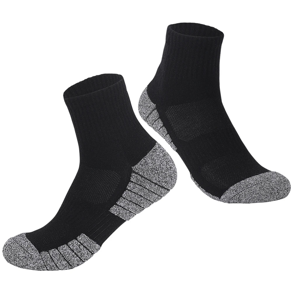 Men Socks Cotton Breathable Mid-calf Socks