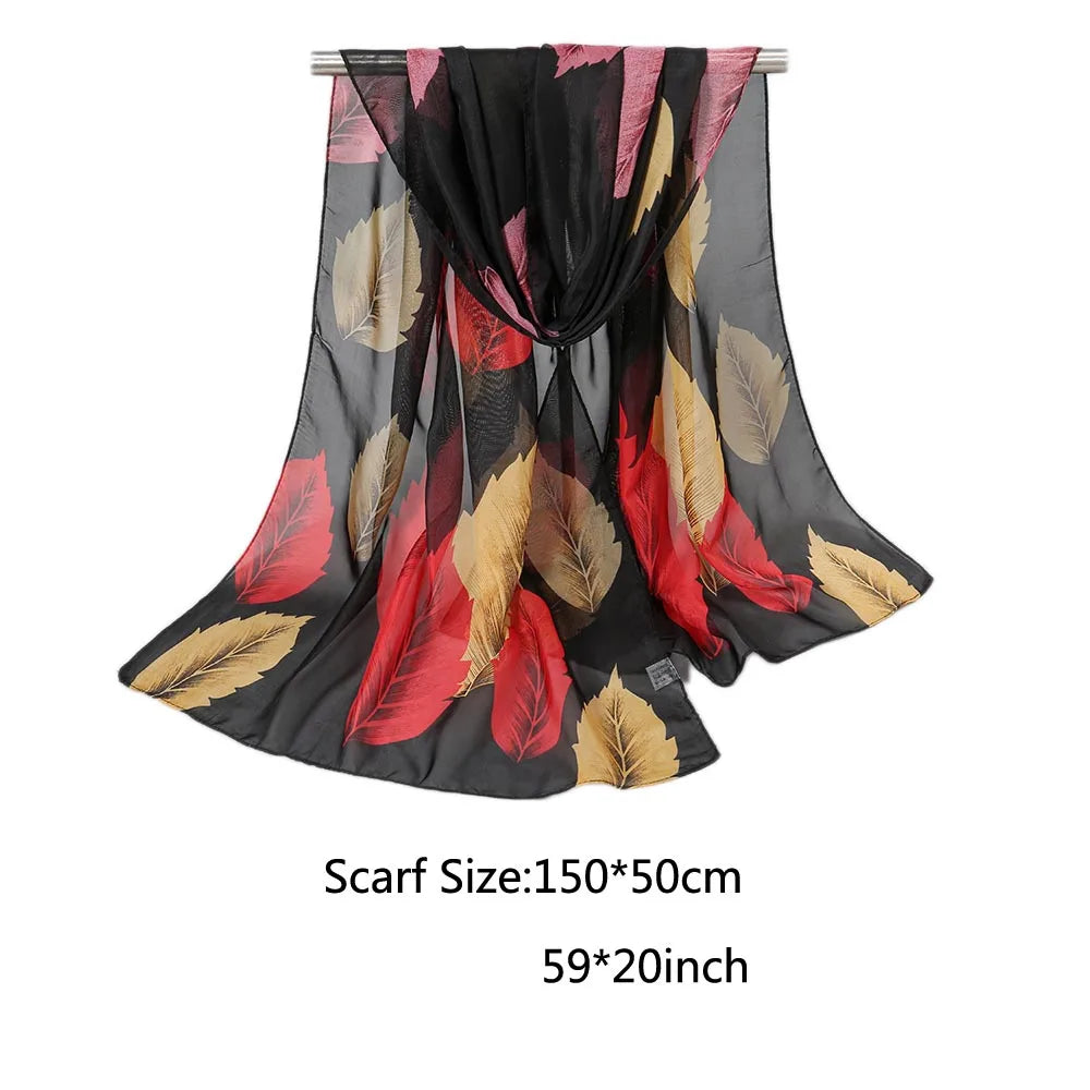 Oversize Chiffon Women Summer Shawl Sleeves