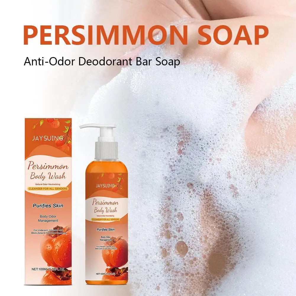 Persimmon Shower Gel Persimmon Extract For Men and Women Gentle on All Skin Types