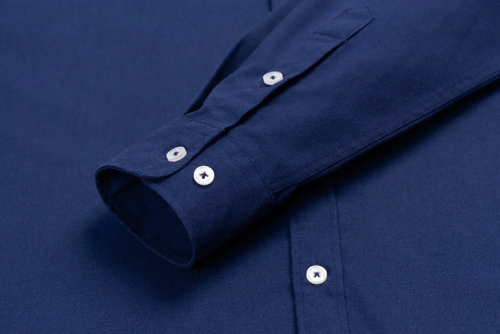 Men Casual Business Mandarin Collar