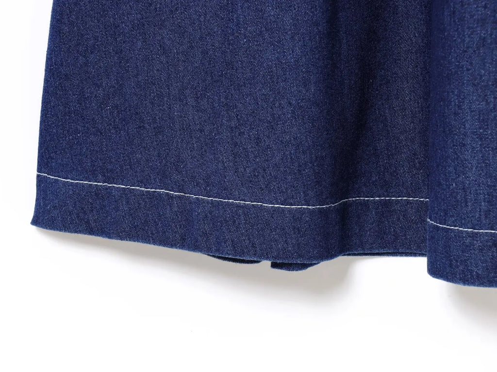 Blue Denim Tank Dress