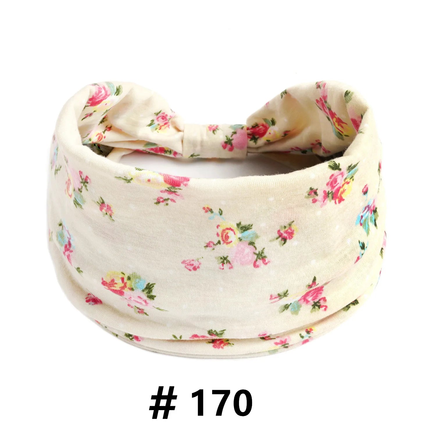 Boho Headbands for Women Cotton Wide Head Bands Stretch