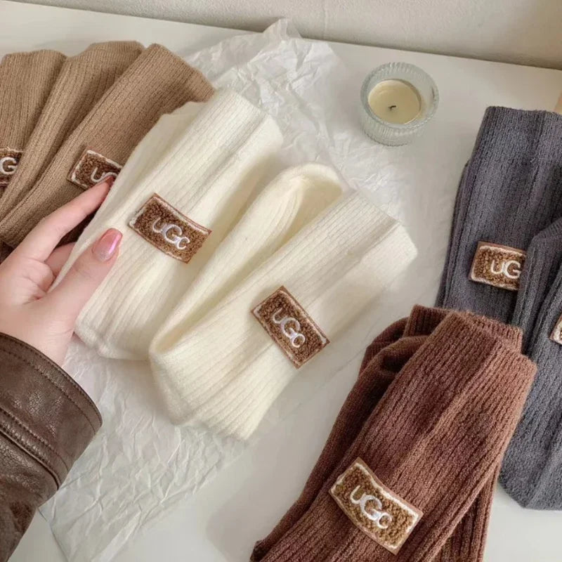 Socks for Women Autumn/winter Warm and Thick Woolen Socks