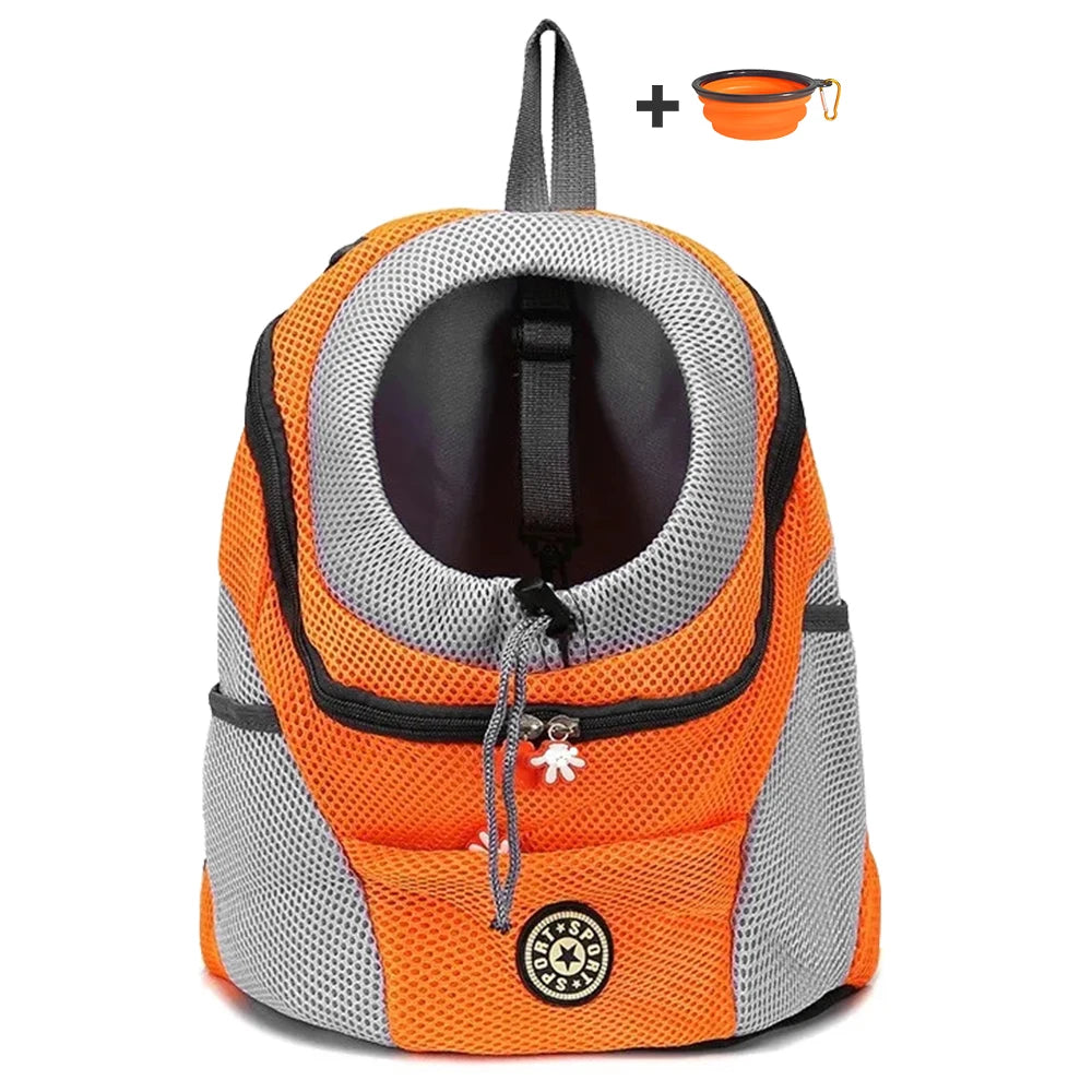 Outdoor Pet Dog Carrier Backpack Breathable Camouflage