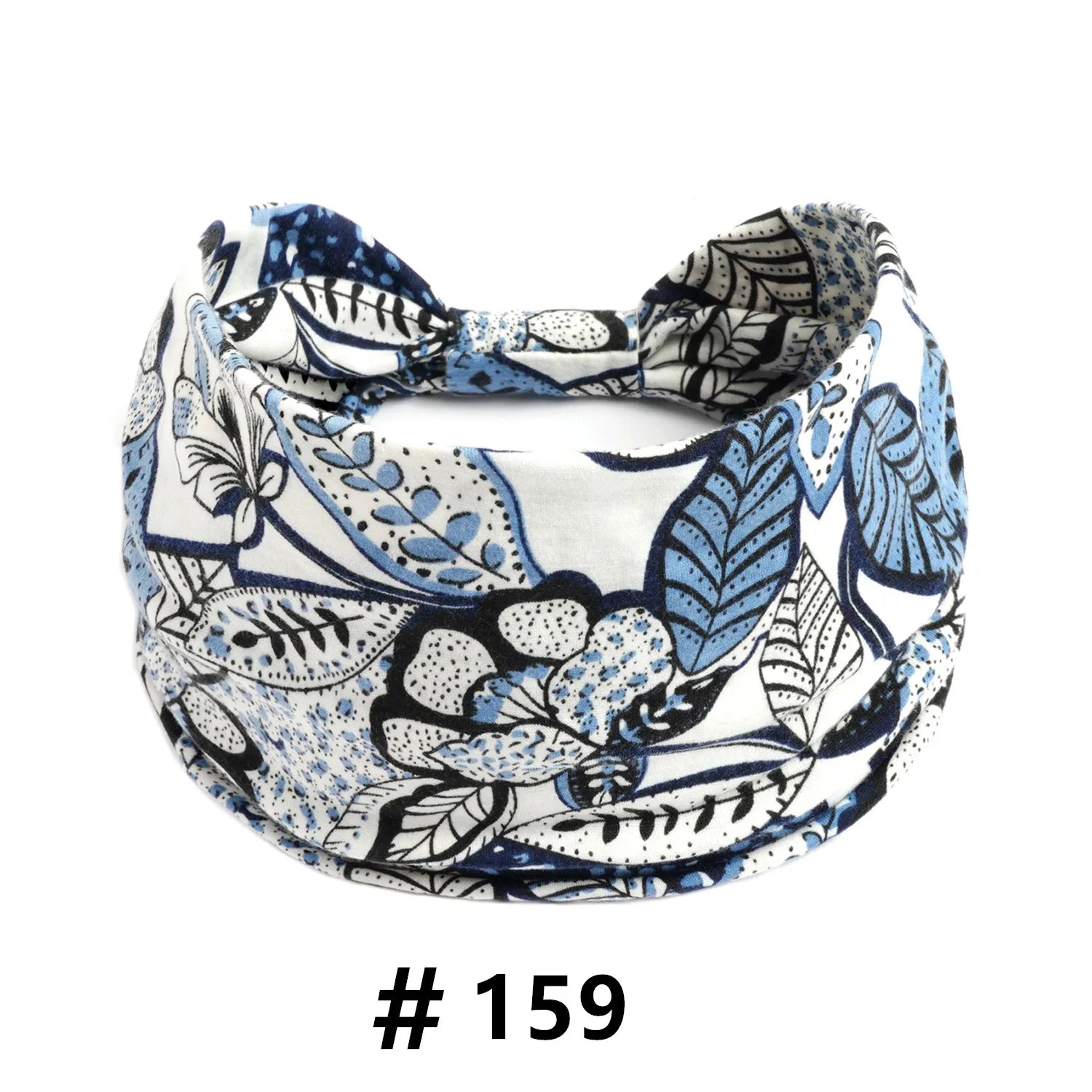 Boho Headbands for Women Cotton Wide Head Bands Stretch