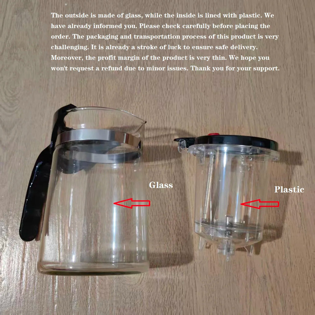 High-temperature resistant and elegant cup, household tea set
