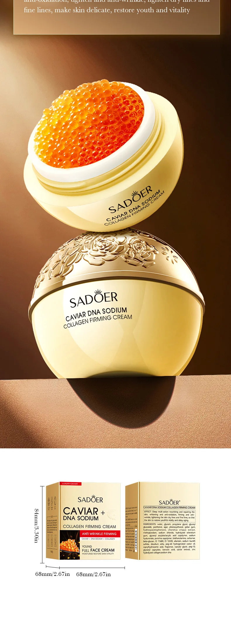 Caviar Anti-Wrinkle Face Cream