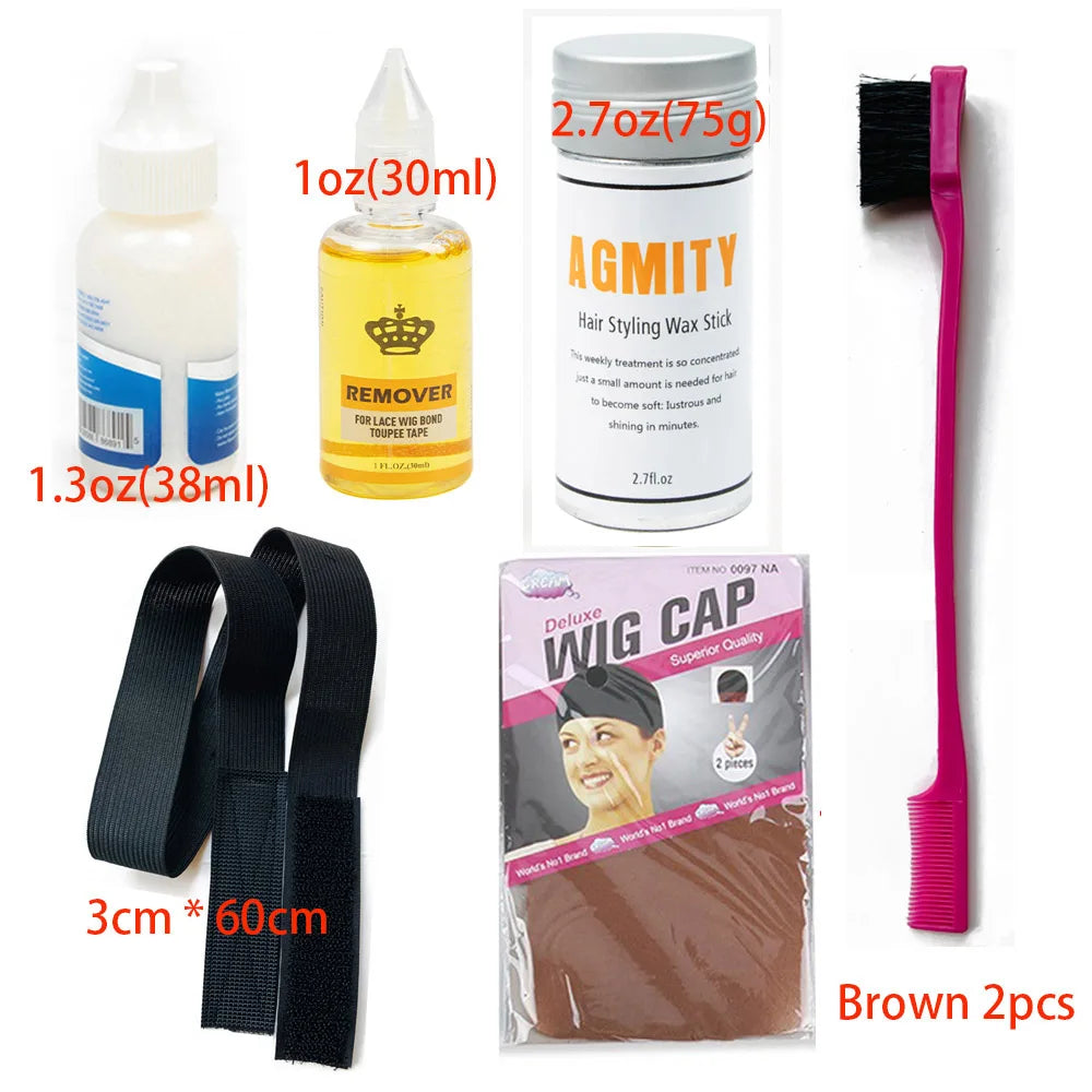 Hair Care Kit Wig Glue Wax Stick Adhesives Remover