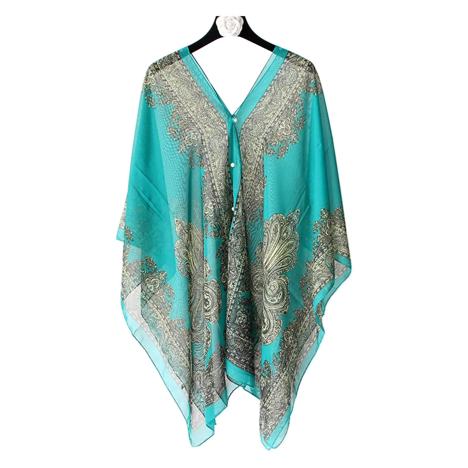 2026 Women Summer Chiffon Sun Protection Shawl