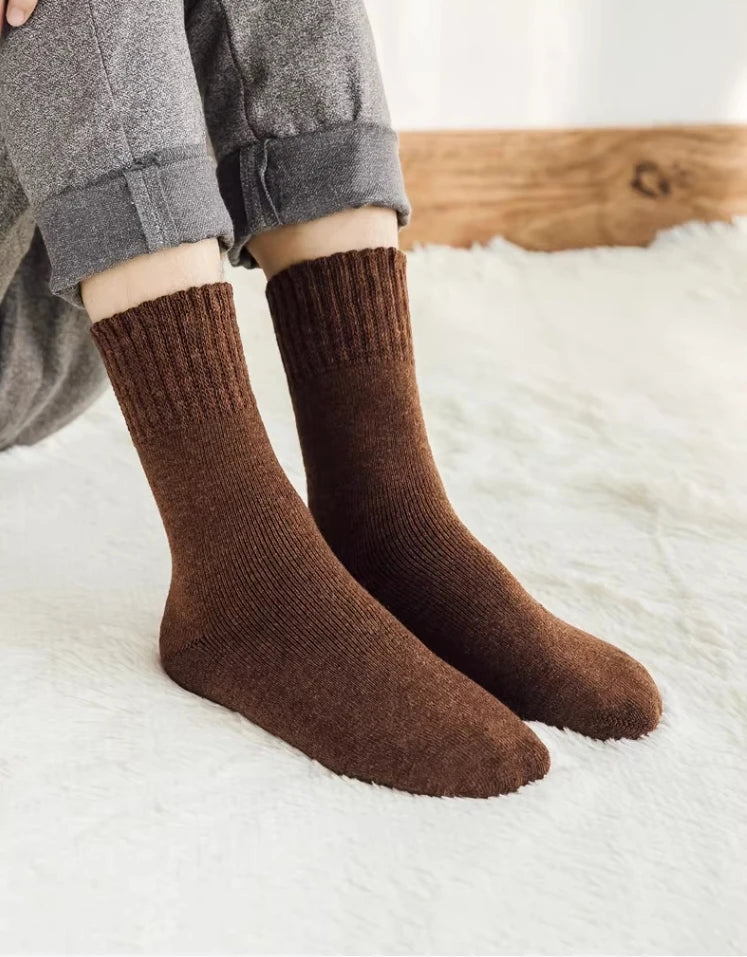 Warm Women Socks Wool Men Socks
