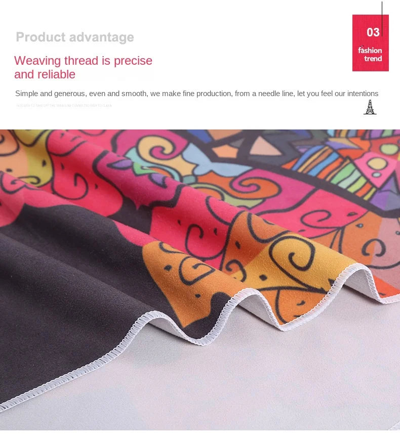 Anti-slip double-sided Fleece Yoga mat
