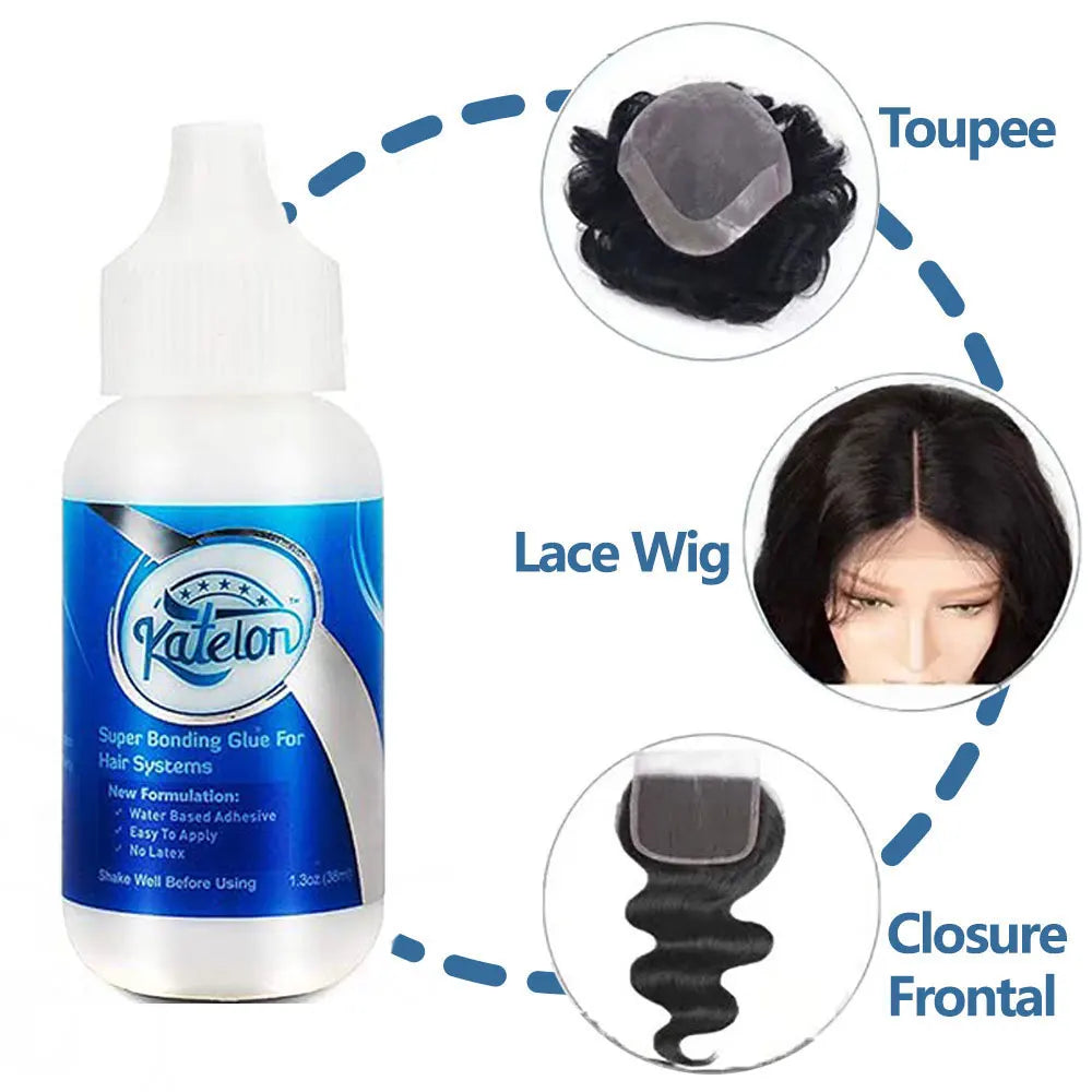 Waterproof Lace Wig Glue For Lace Front Wig 38ml Liquid Adhesive