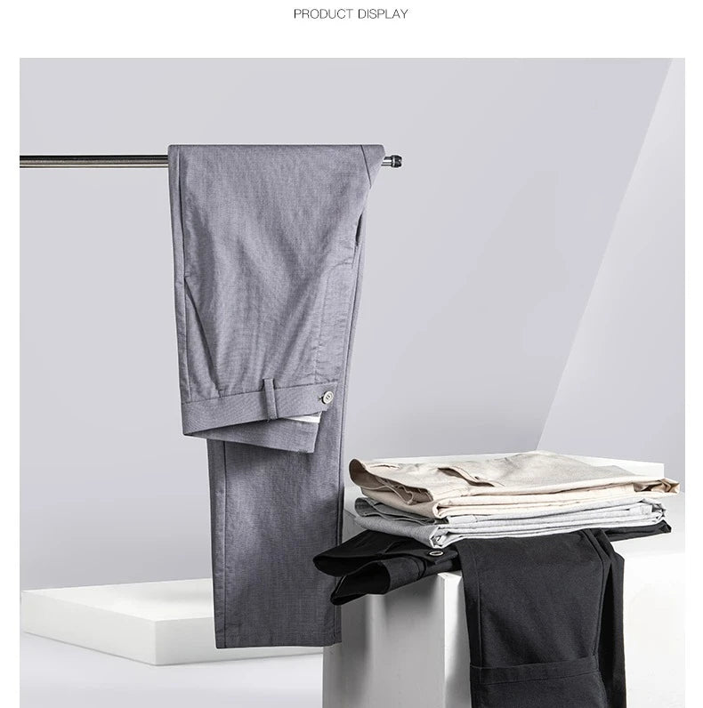 Men's Casual Pants: Breathable & Lightweight