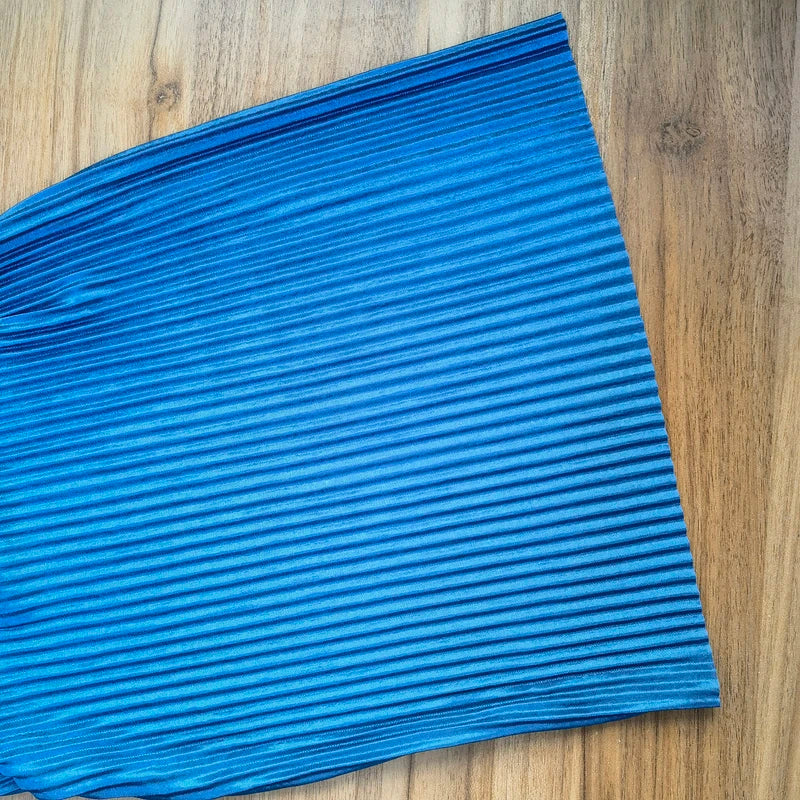 Women Fashion Summer Wide Leg Pants Pleated Ice Silk