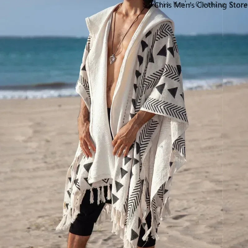 Bohemian Travel Casual Men's Cardigan