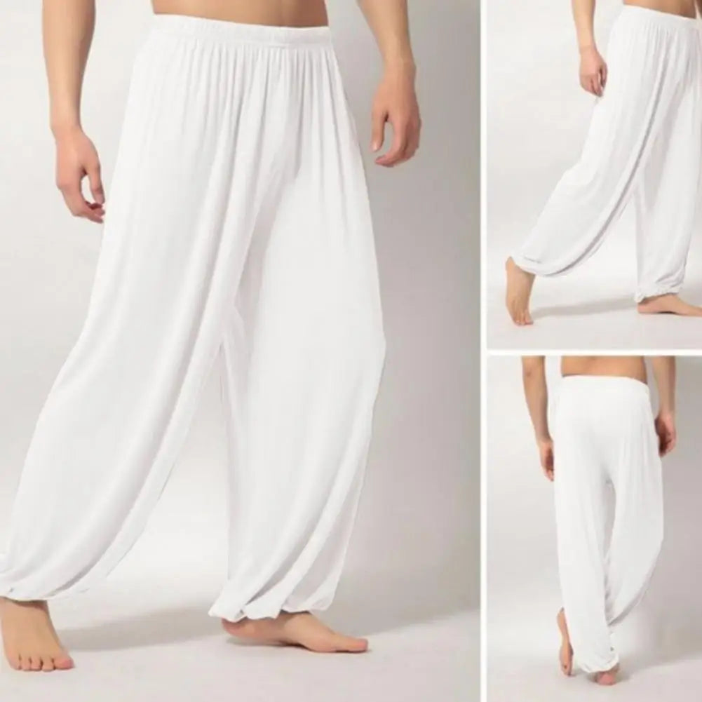 Women/Men Harem Pants Modal Yoga Loose Long Pants