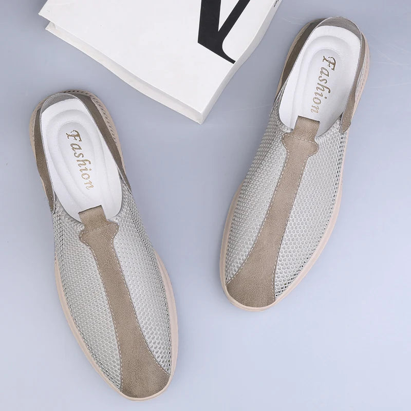 Men's Summer Casual Fashion All-Match Trendy Hollow-Out Shoes