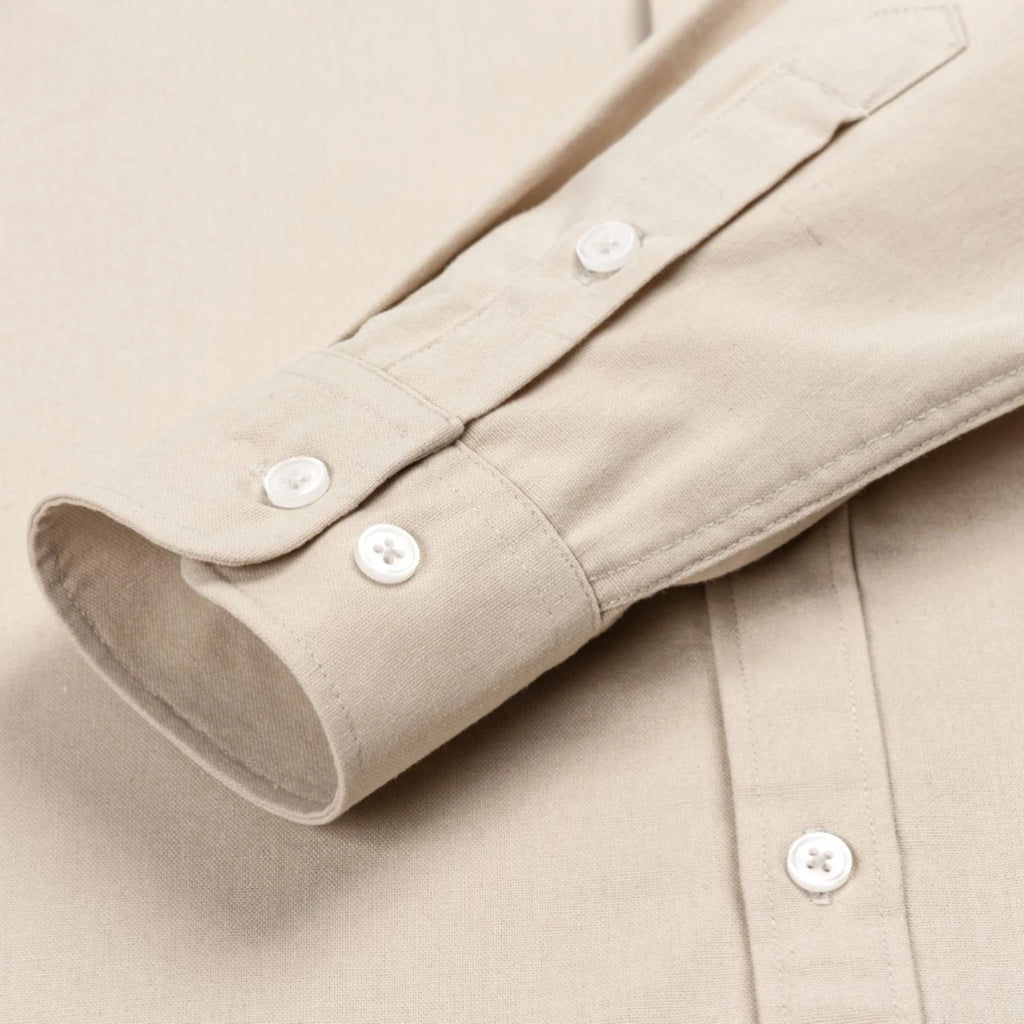 Men Casual Business Mandarin Collar