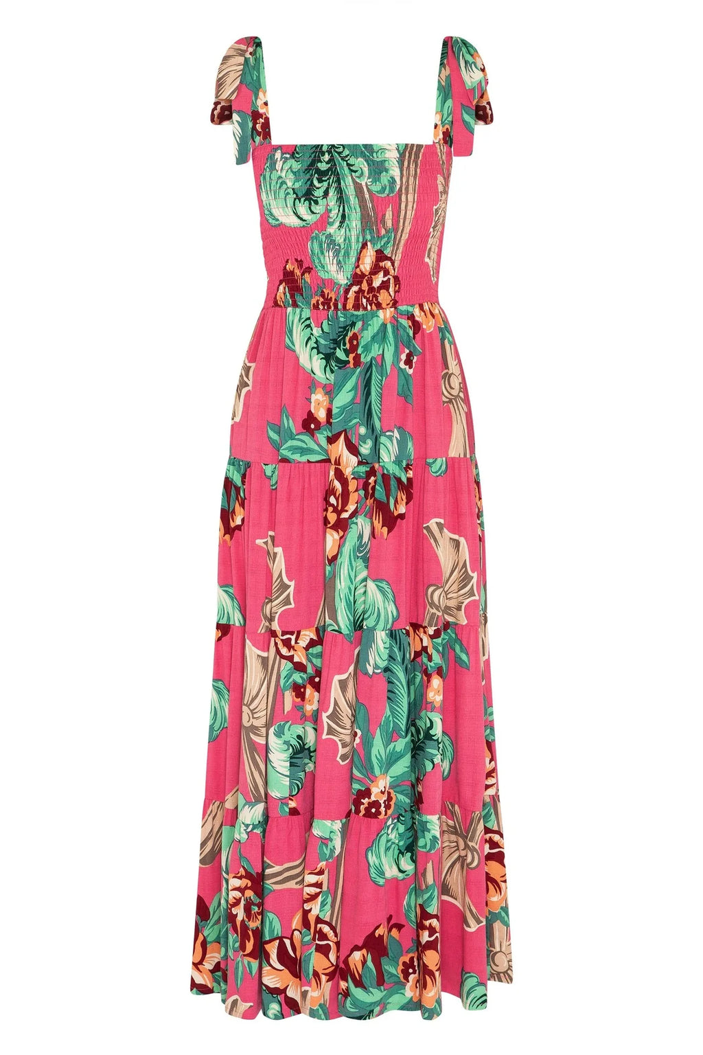 Fashion Bohemian Style Print Beach Dress