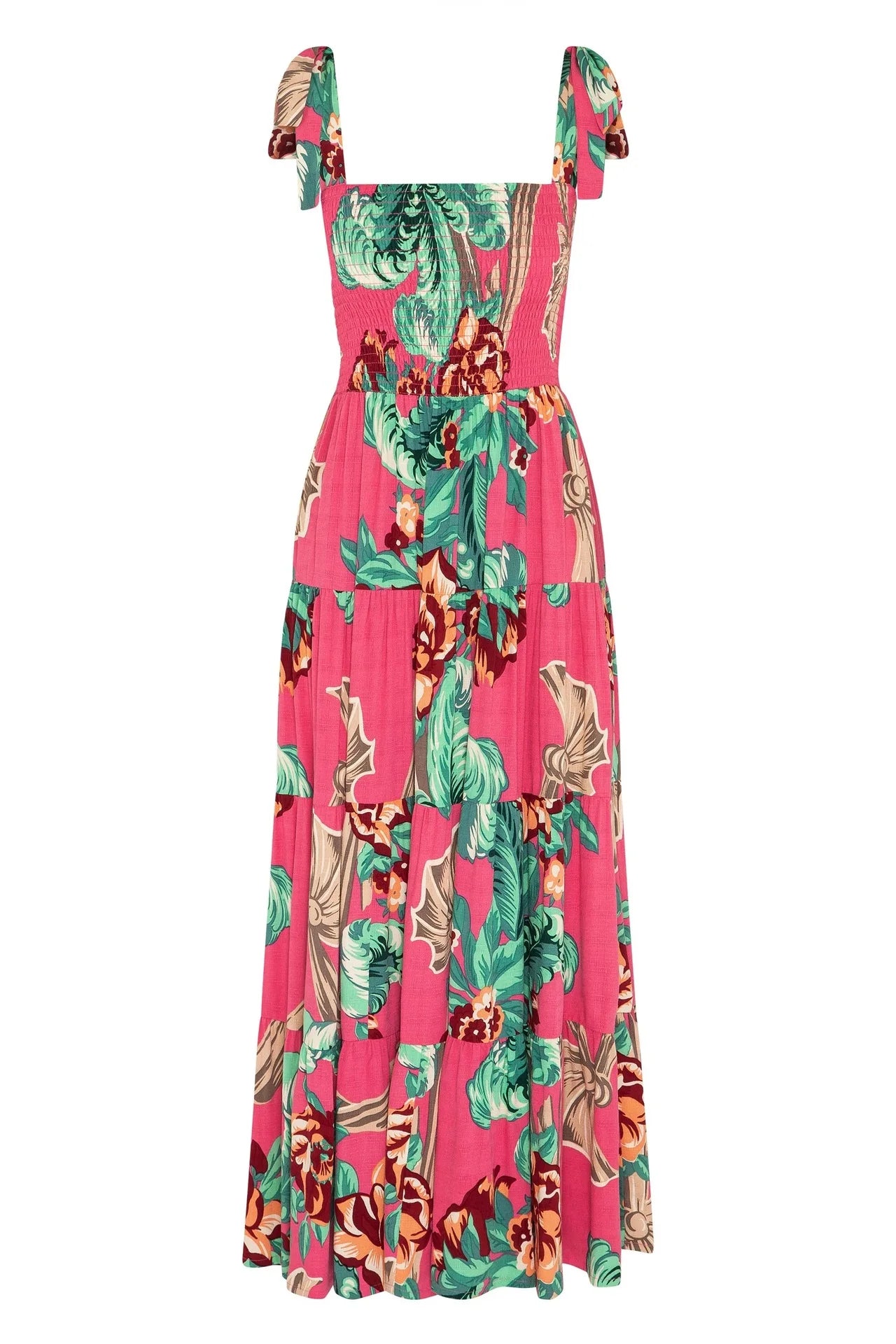 Fashion Bohemian Style Print Beach Dress