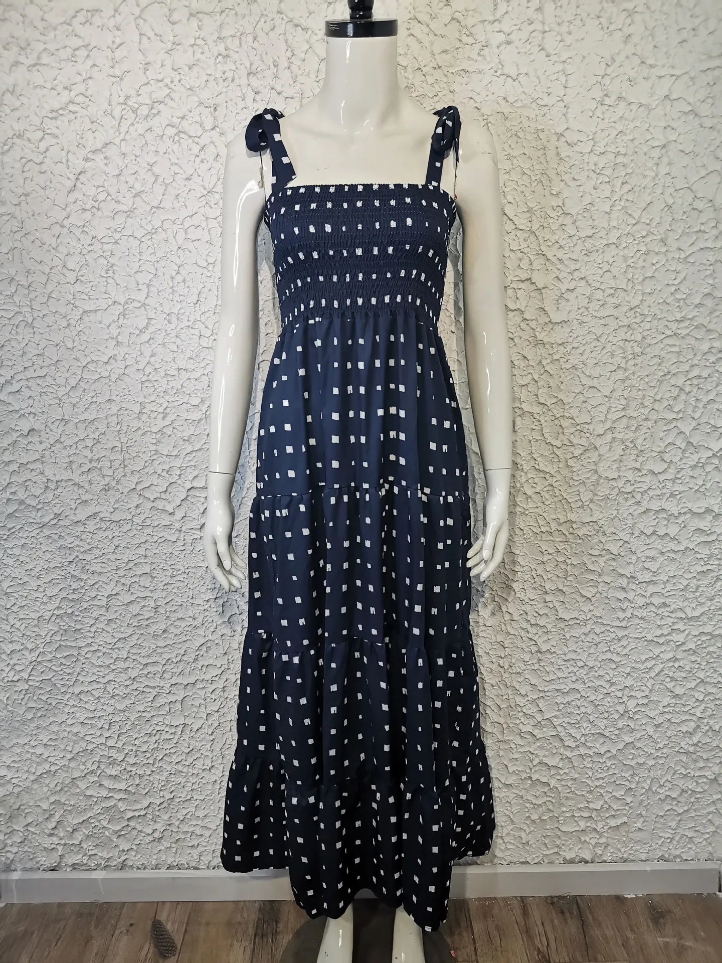 Fashion Bohemian Style Print Beach Dress