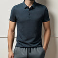 Men's Business Polos Casual Short Sleeve