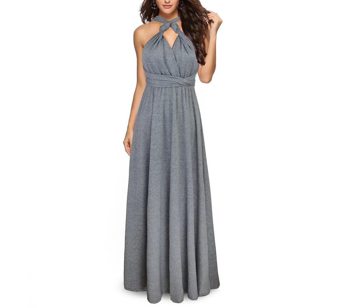 Women Dresses Multiway Wrap Convertible Boho Maxi Dress