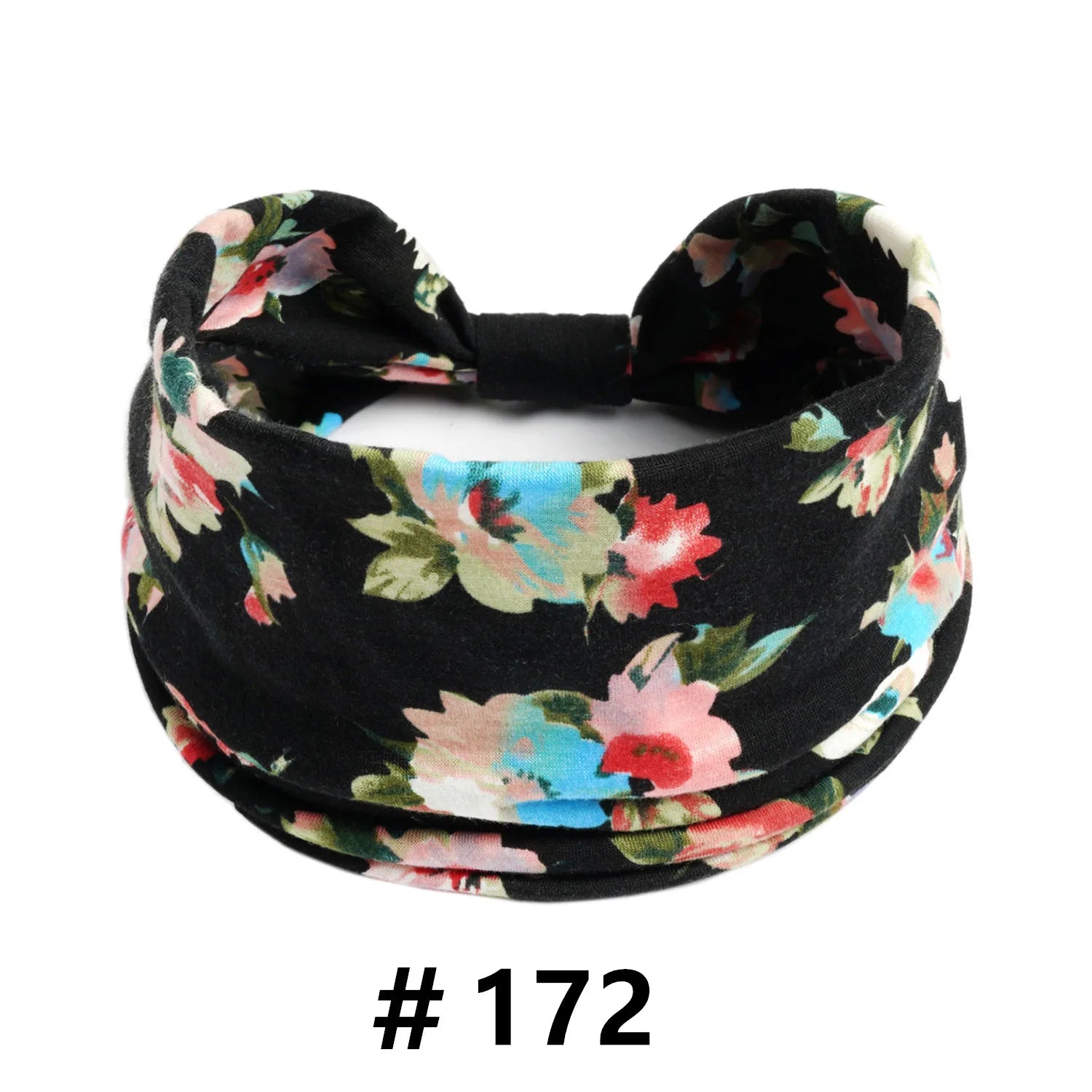 Boho Headbands for Women Cotton Wide Head Bands Stretch