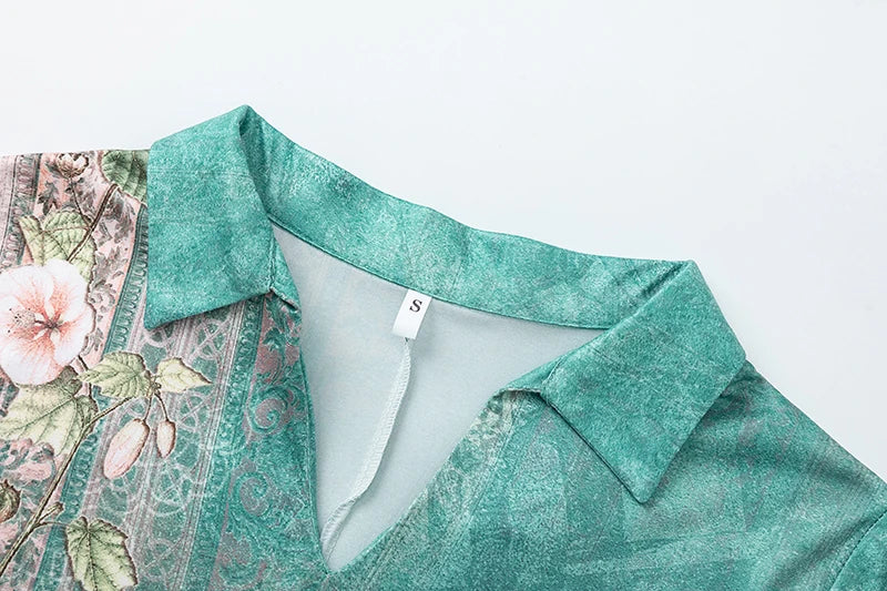 Women's Bohemian Printed Dress
