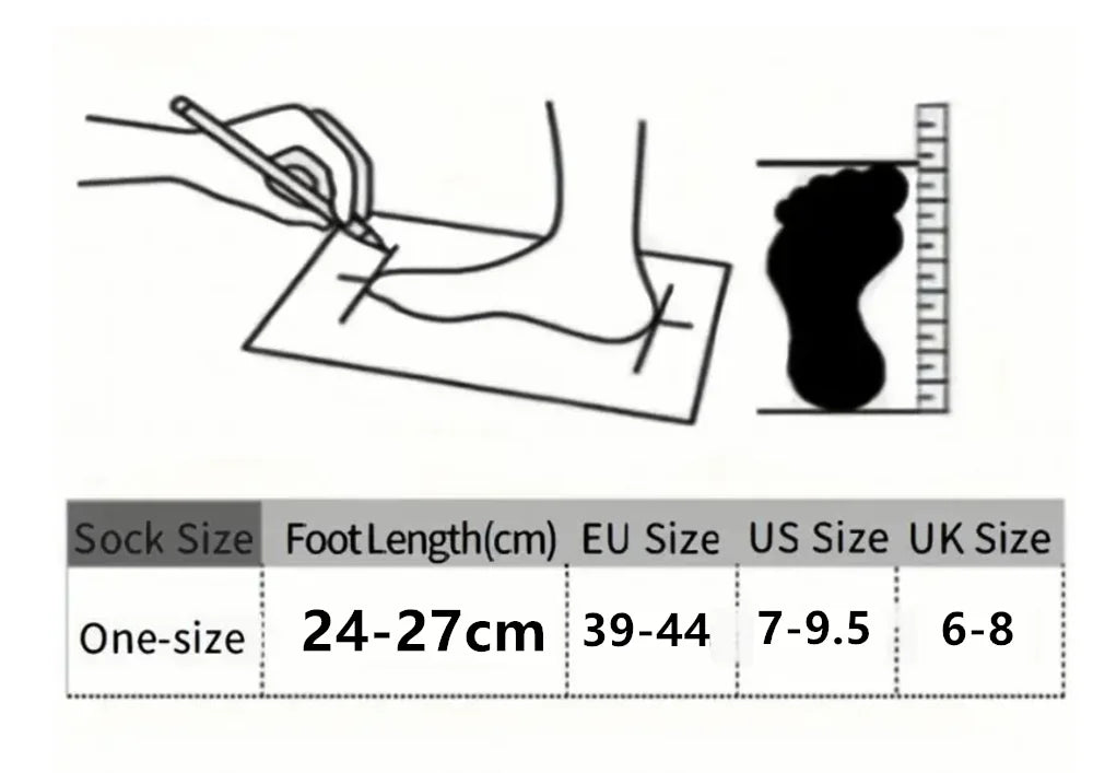 5 Pairs of MEN'S Mid-calf Socks