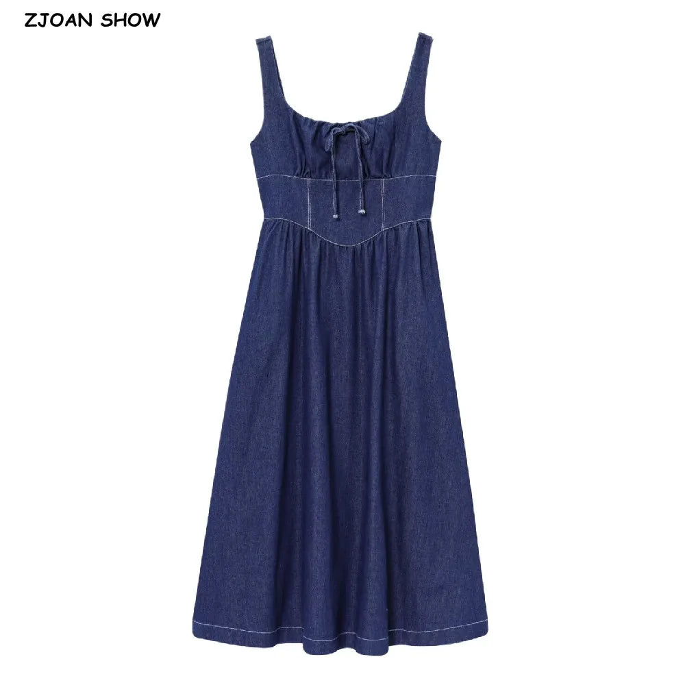 Blue Denim Tank Dress