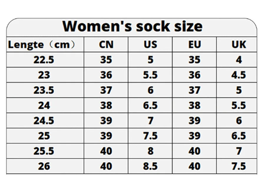 5 Pairs Snow Socks For Women