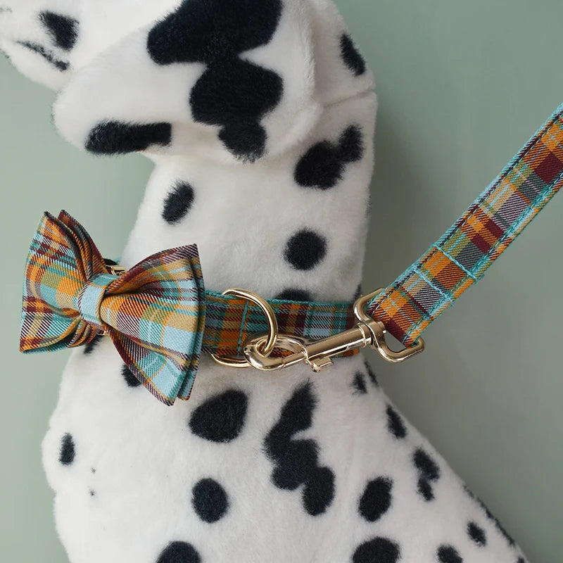 pets accessories dog collar leash harness set