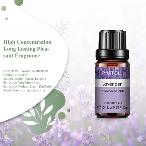 10ml Lavender Essential Oils Pure Natural for Diffuser humidifier Aromatherapy
