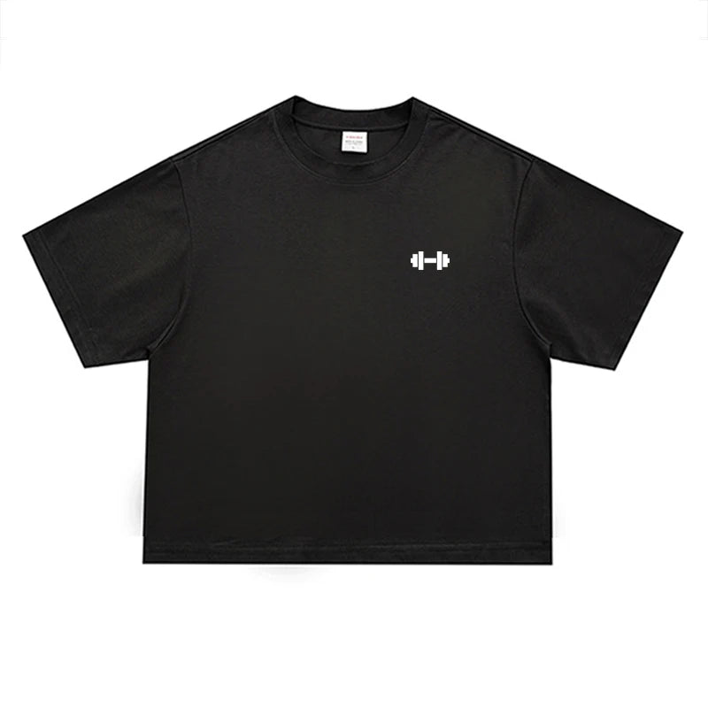 Oversized Boxy Fit Dropped Shoulders Running T-shirts