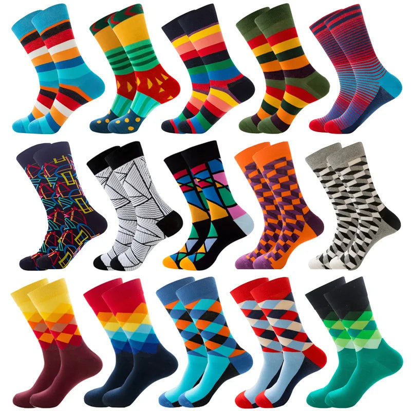 Mens Funny Socks Hip Hop Quality