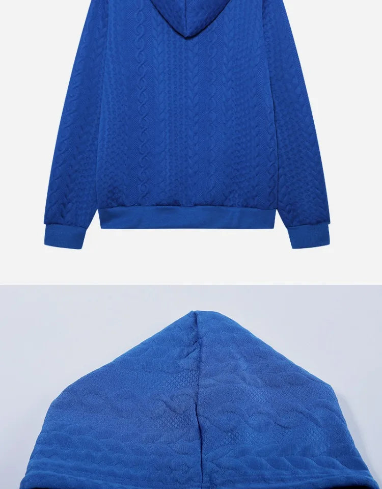 Fashionable Student Hoodie Long Sleeve Casual Sweatshirt Regular Fit Streetwear