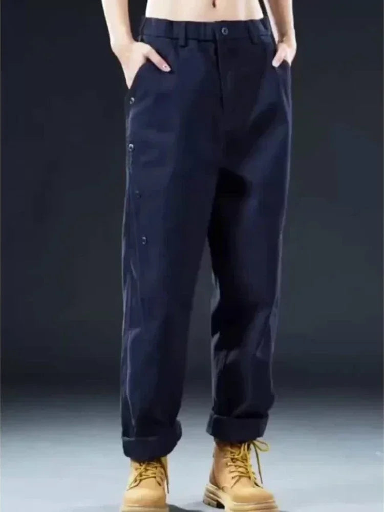 Slacks Trousers Unisex Fashion