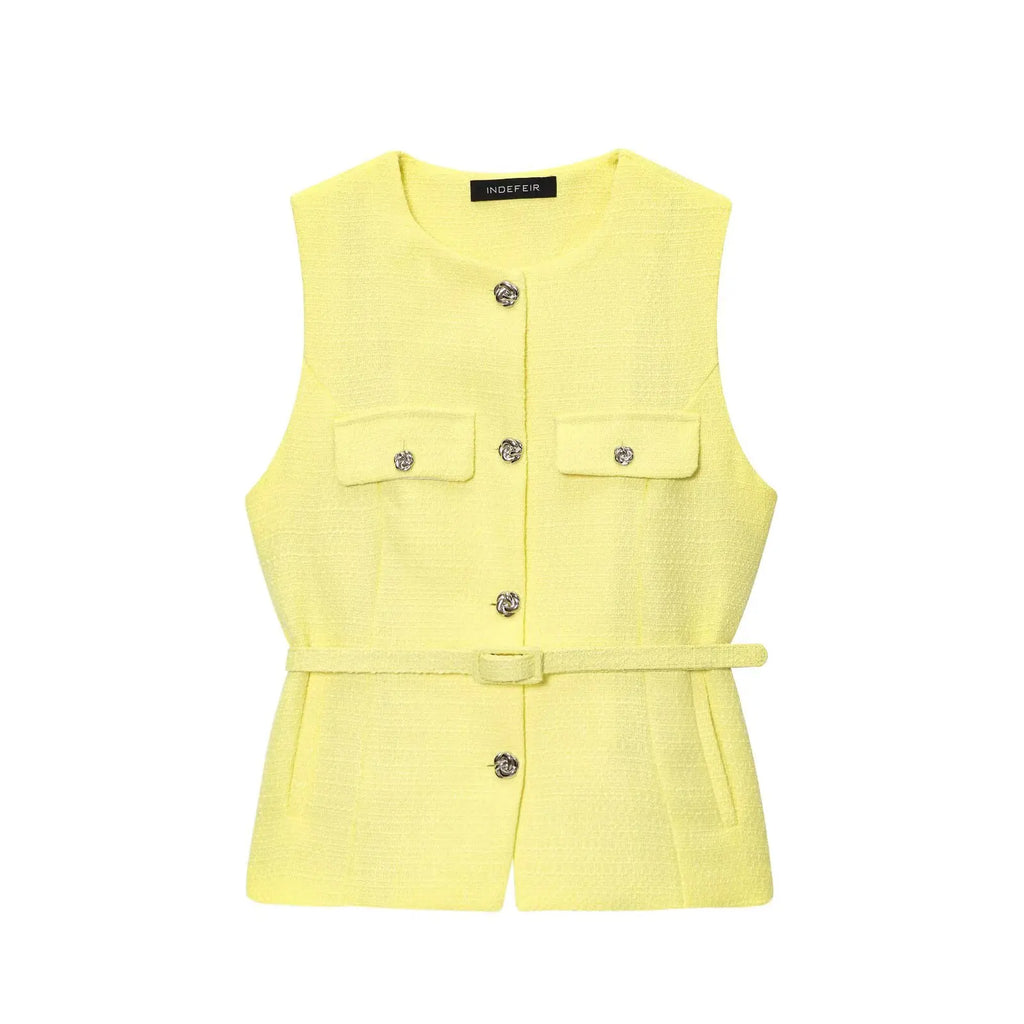 Summer New Product Texture Vest Women's Wear